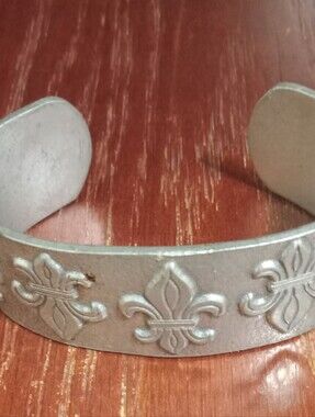 Fleur De Lis Cuff Bracelet Designed By Martin Miazza